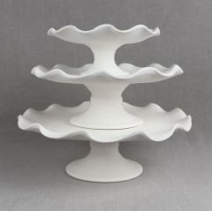 30cm Ayaklı Fırfır Tabak