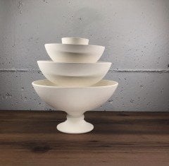 30cm Ayaklı Düz Kase
