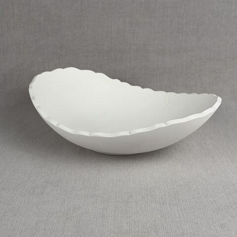 32cm Kayık Rölyef Kase
