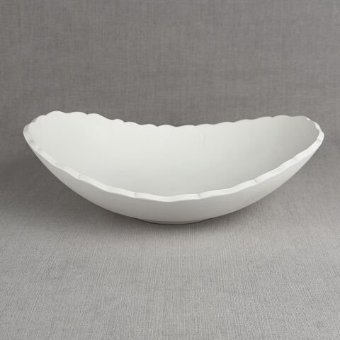 32cm Kayık Rölyef Kase
