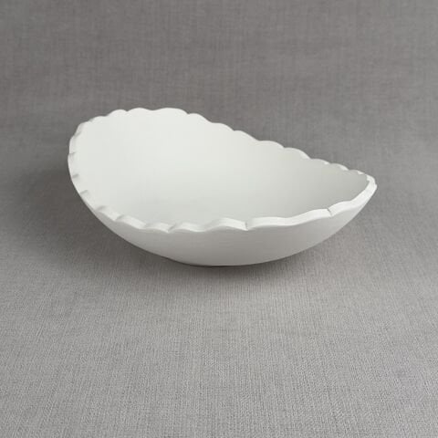 27cm Kayık Rölyef Kase