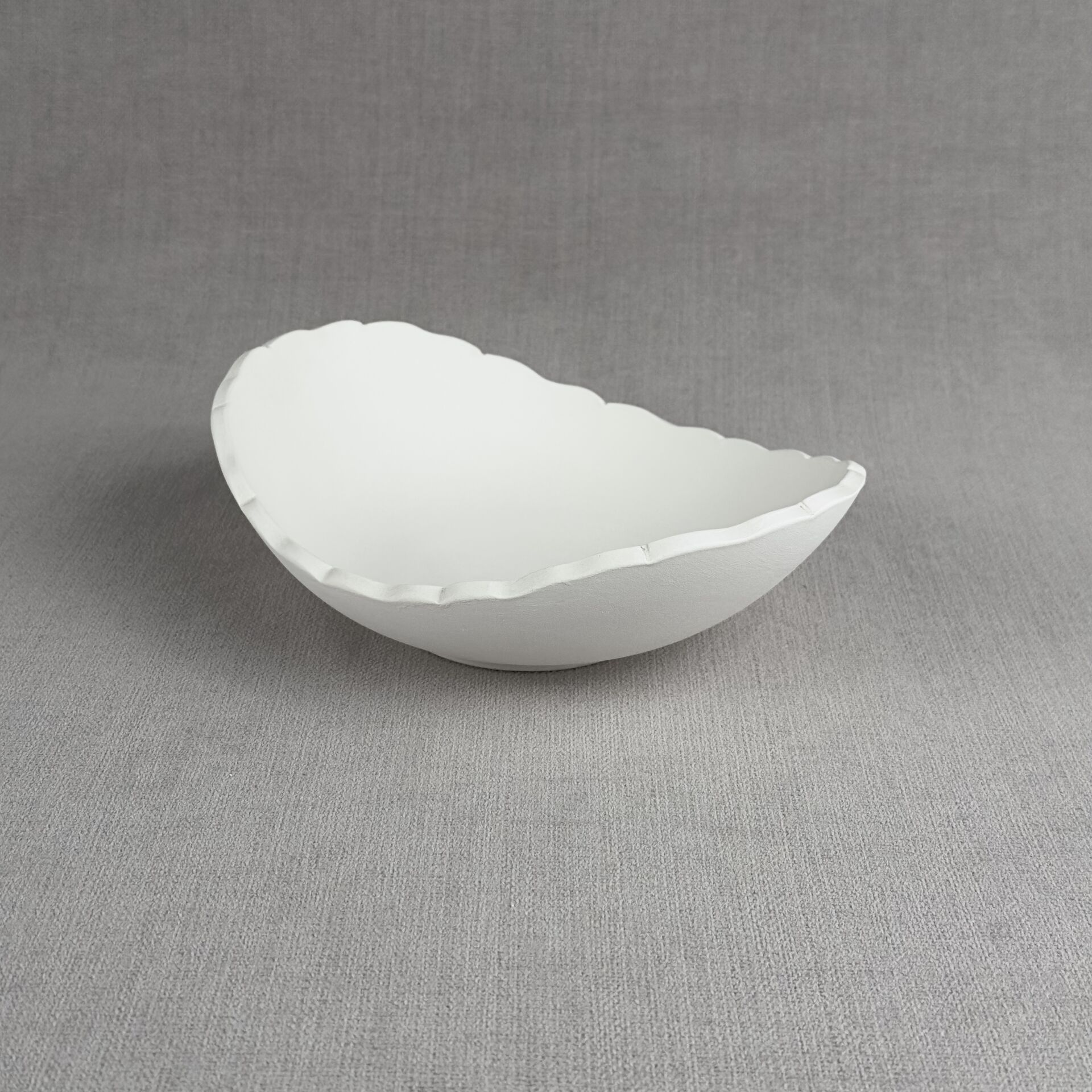 22cm Kayık Rölyef Kase