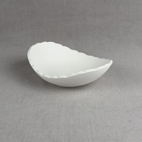 22cm Kayık Rölyef Kase