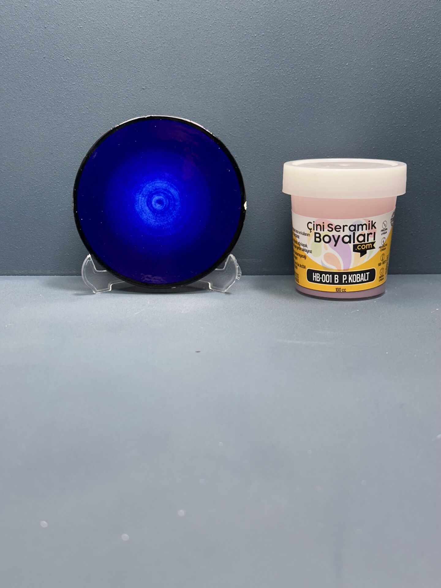 HB-001B  Pembe Kobalt Hazır Boya 100 cc