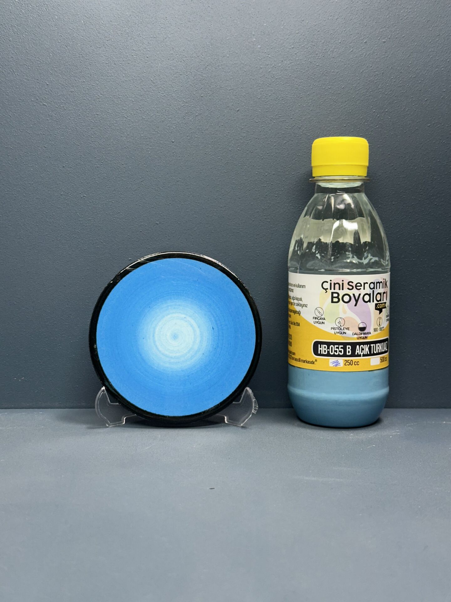 HB-055B  Açık Turkuaz Hazır Boya 250 cc