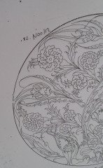 NO.112 TABAK DESEN 25cm Tabak