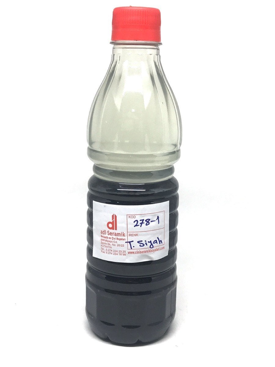 TB-278B Co.Siyah Tahrir Hazır Boya 500 cc