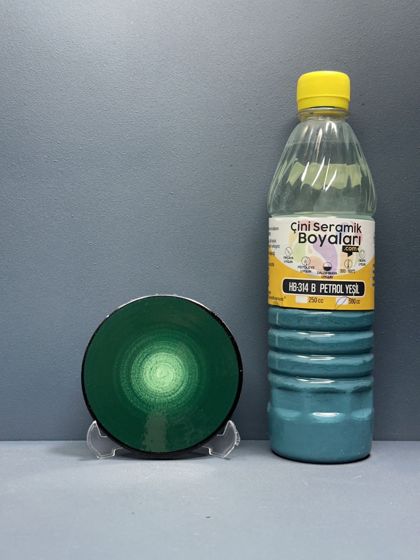 HB-314B Petrol Yeşil Hazır Boya 500 cc
