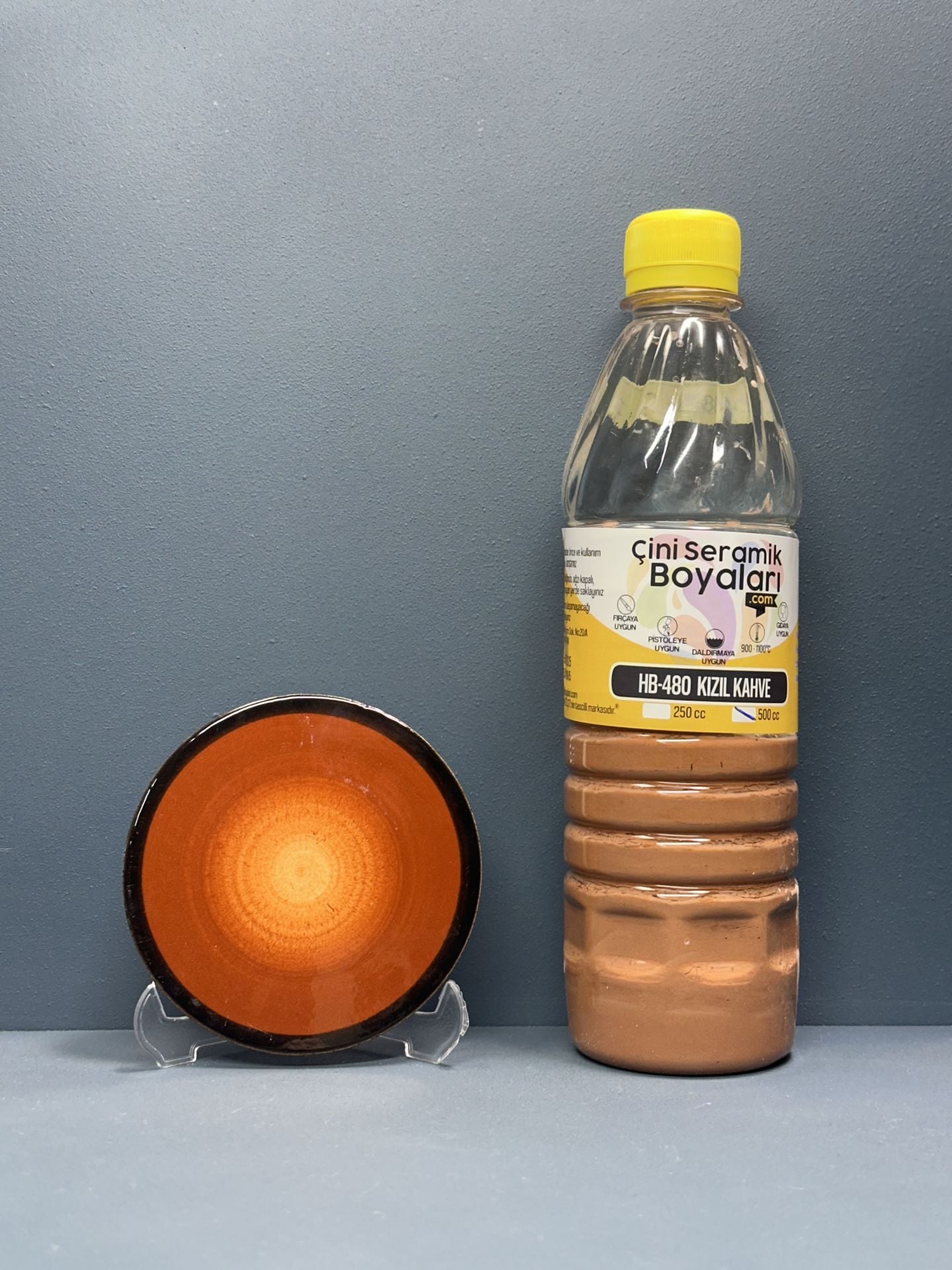 HB-480B Kızıl Kahve Hazır Boya 500 cc