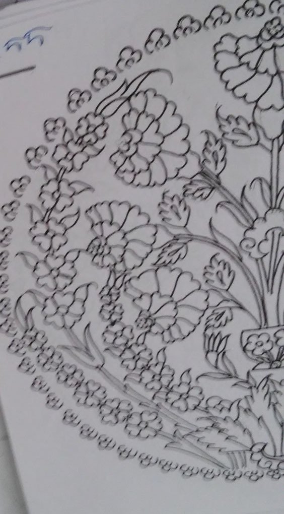 NO.155 TABAK DESEN 30cm Tabak