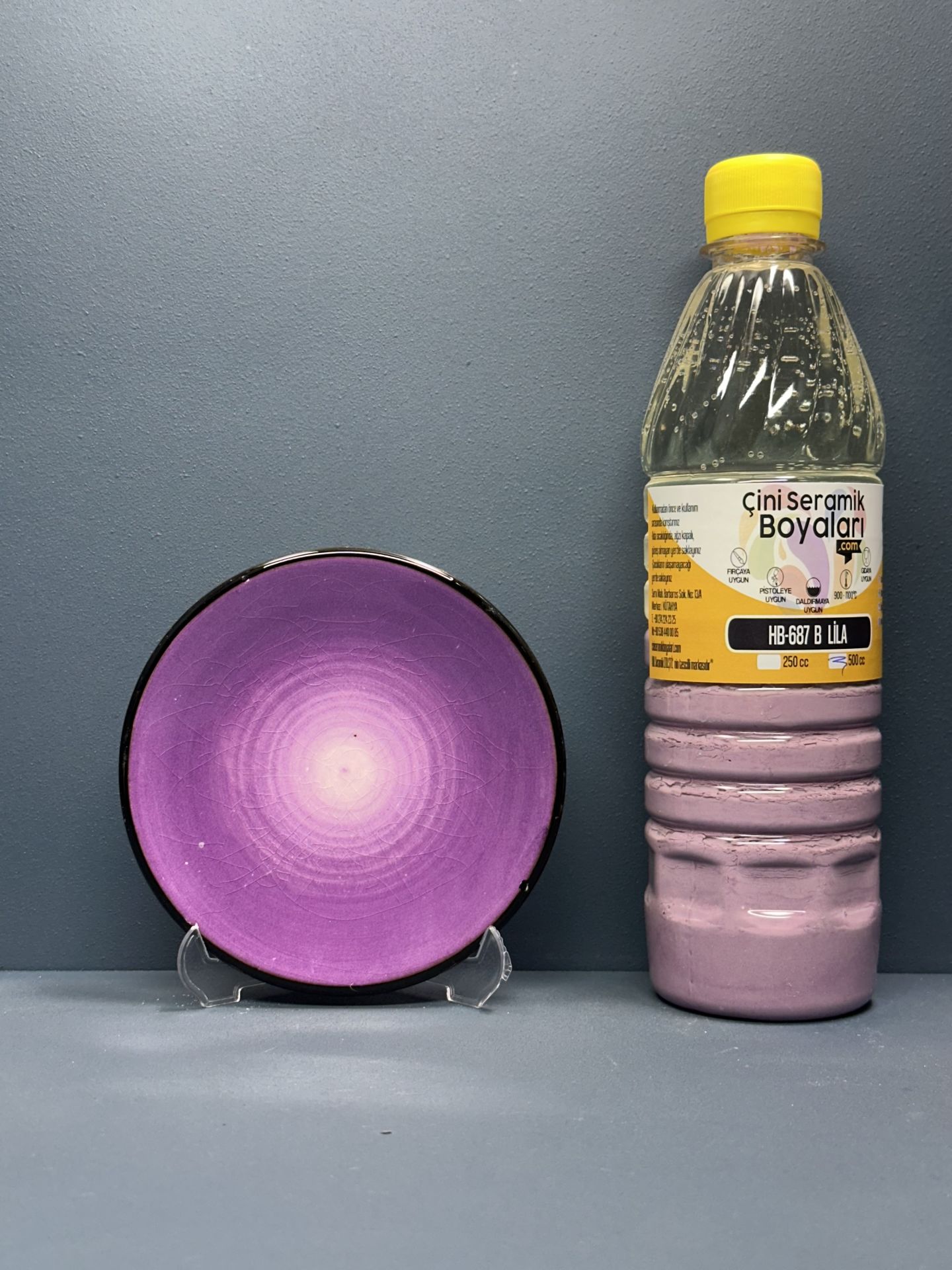 HB-687A Lila Hazır Boya 500 cc