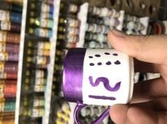 Sır Üstü Metalik Menekşe Yaldız Boya (SLV)