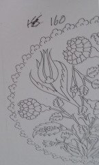 NO.160 TABAK DESEN 25cm Tabak