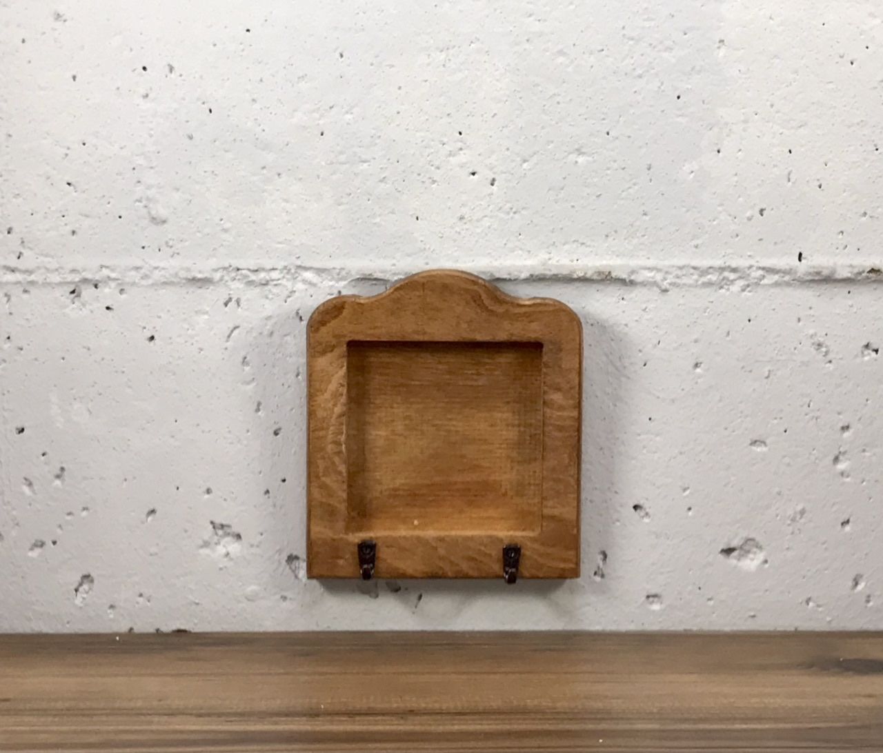 Ahşap Anahtar Askısı Tek Karolu