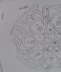 NO.165 TABAK DESEN 30cm Tabak