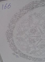 NO.166 TABAK DESEN 30cm Tabak