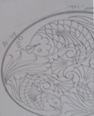 NO.169 TABAK DESEN 18cm Tabak