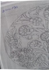 NO.170 TABAK DESEN 30cm Tabak