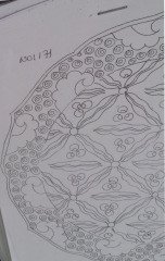 NO.171 TABAK DESEN 30cm Tabak