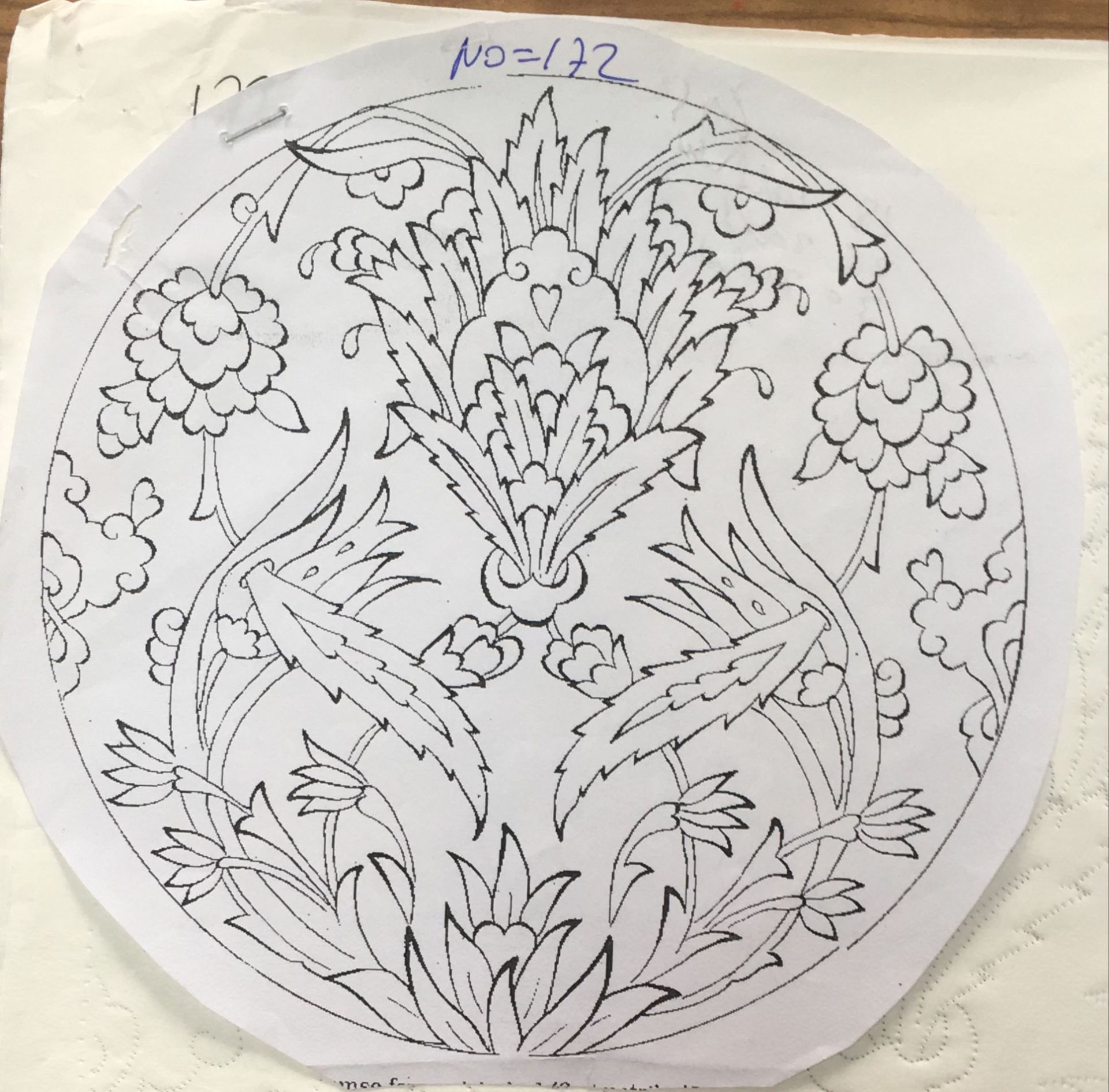 NO.172 TABAK DESEN