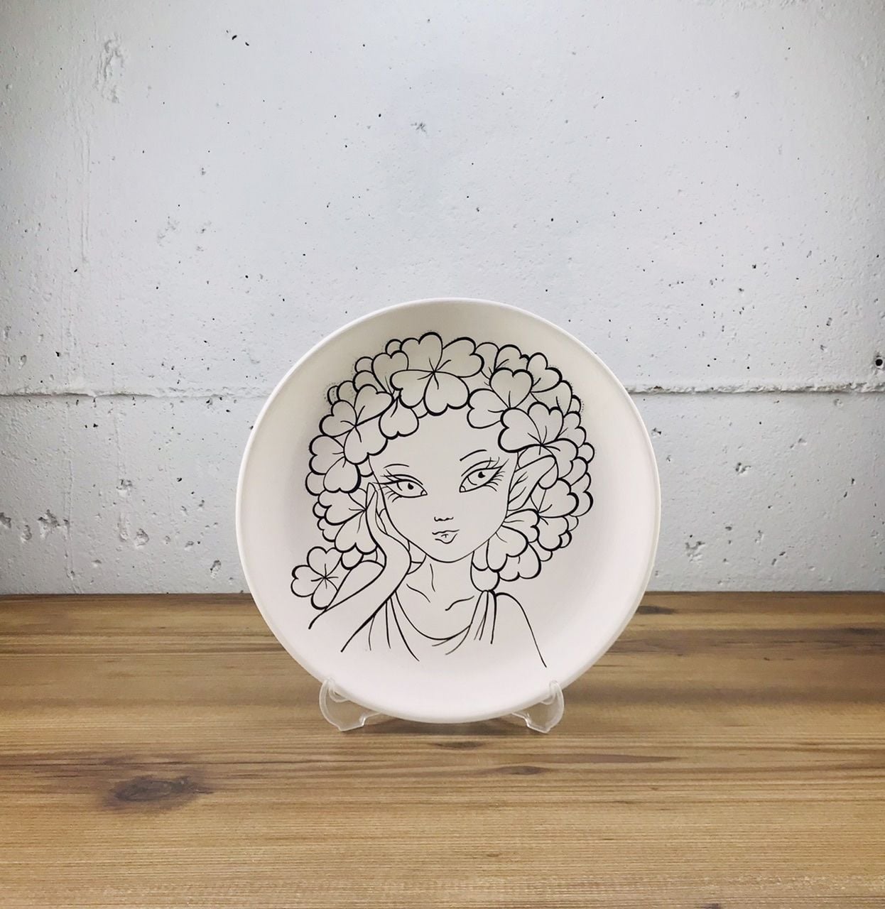 Yonca Hanım Tahrirli Tabak 18cm Tahrirli Tabak