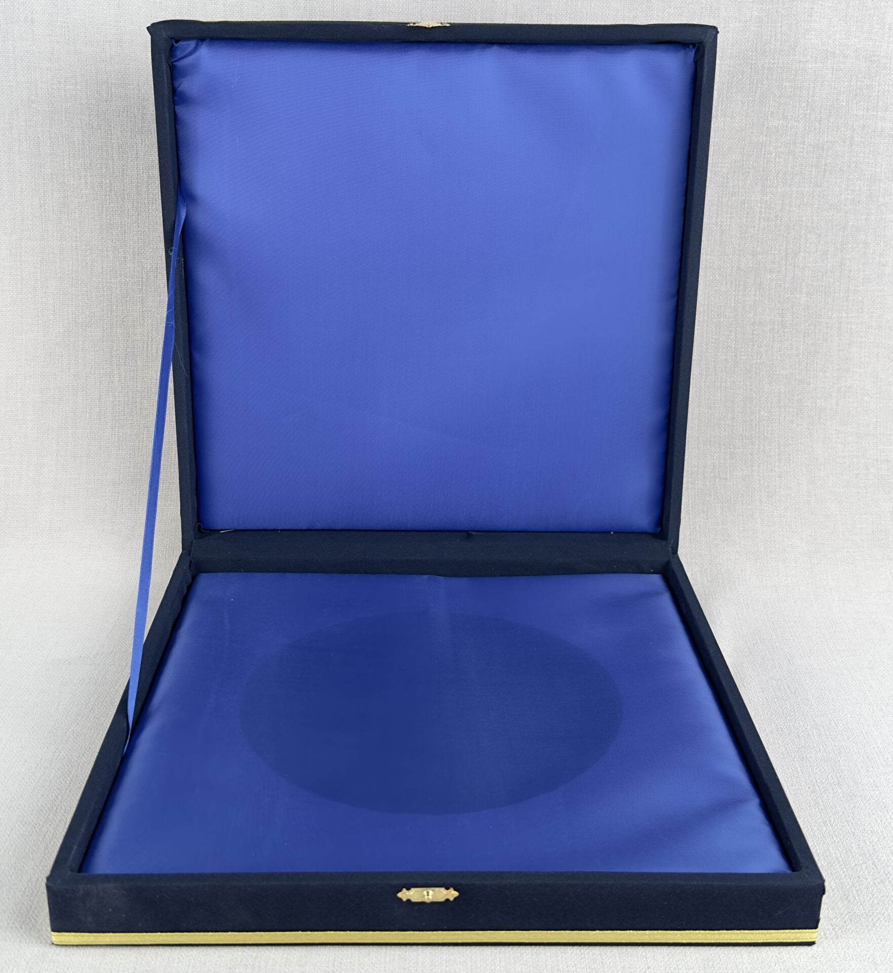 40cm Tabak Kadife Kutu Lacivert