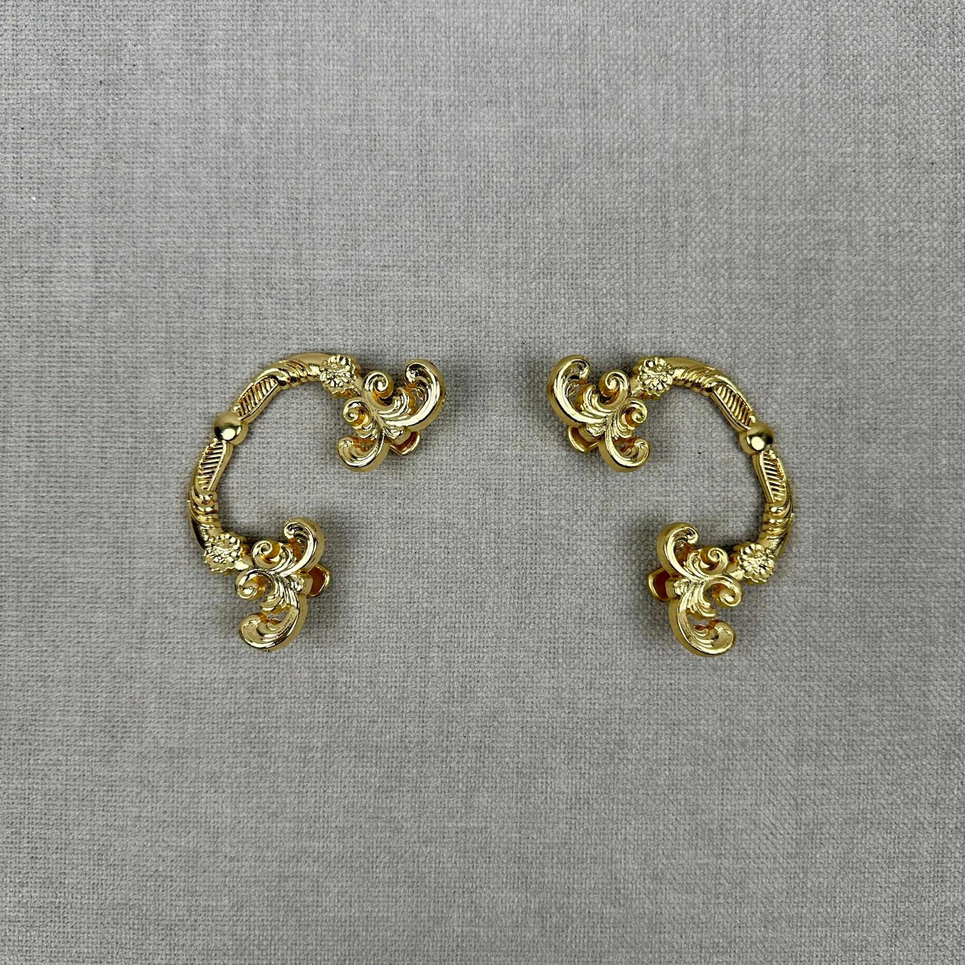 Metal Tepsi Kulpu 2'li