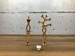 Gold Dal Katlı Servis ve Kurabiyelik Aparatı