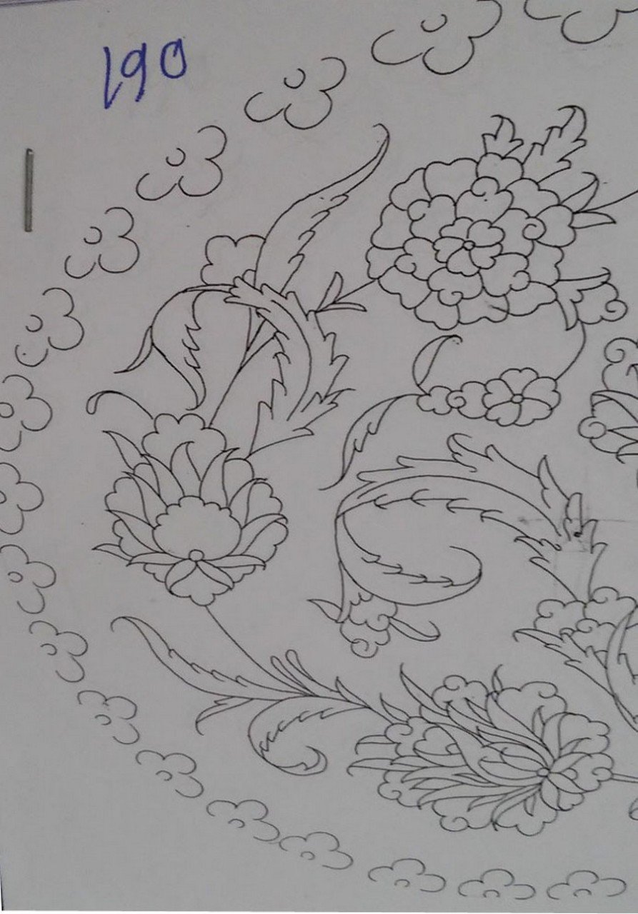 NO.190 TABAK DESEN 30cm Tabak