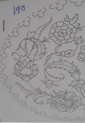 NO.190 TABAK DESEN 30cm Tabak