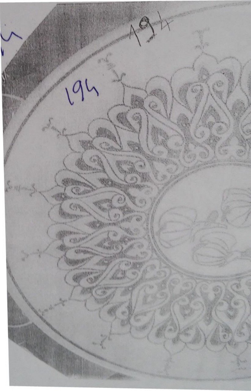 NO.194 HAZIR DESEN 18cm Tabak