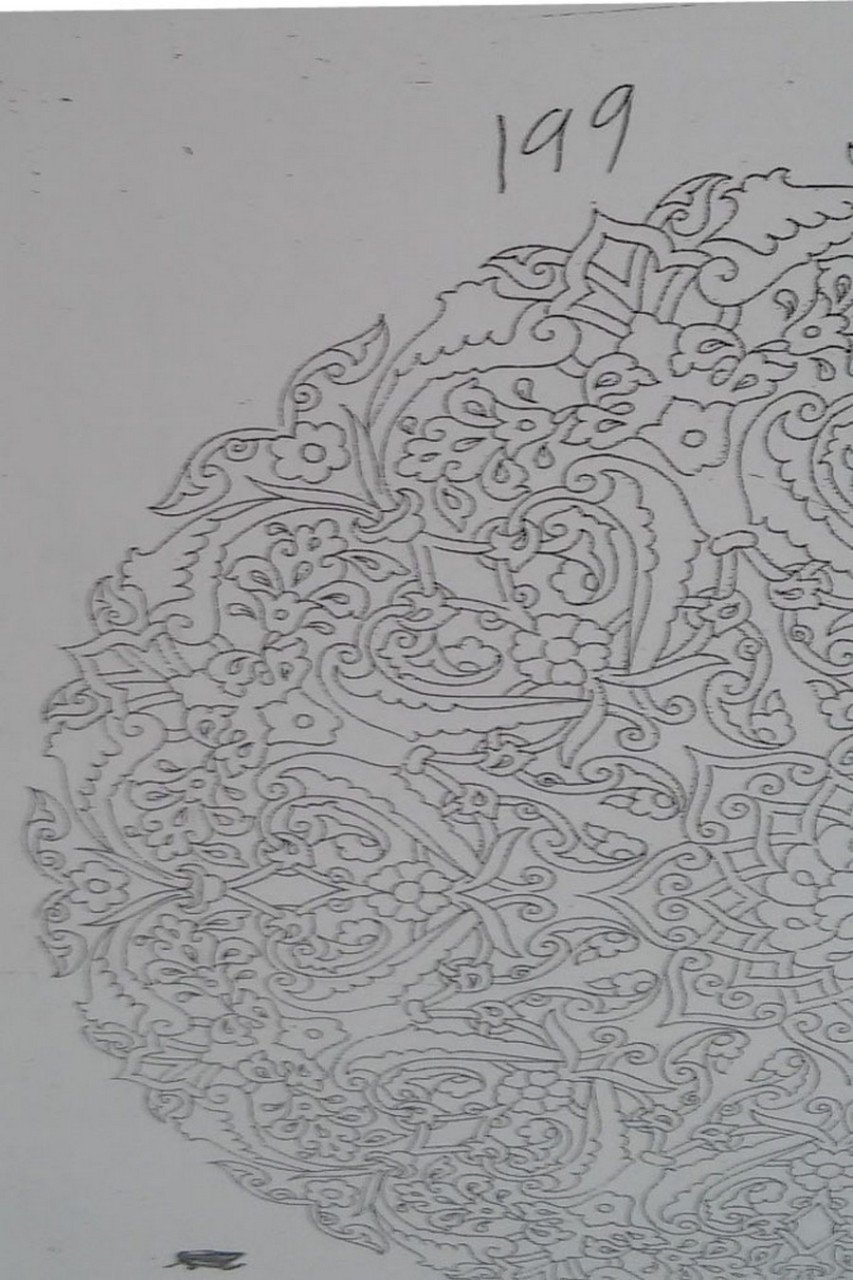 NO.199 TABAK DESEN 30cm Tabak