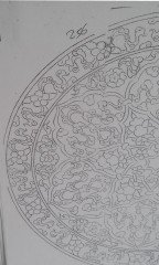 NO.256 TABAK DESEN 30cm Tabak