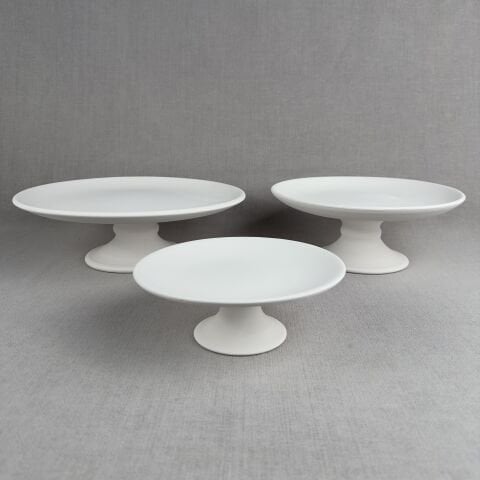25cm Ayaklı Düz Tabak