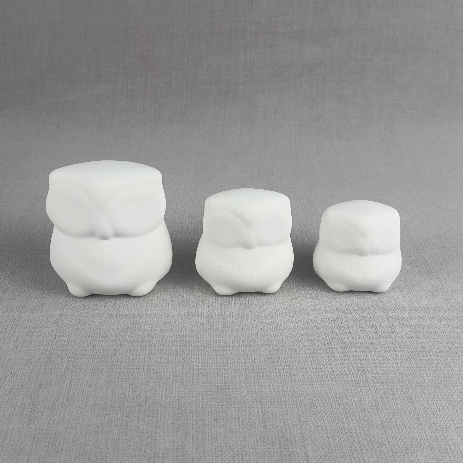 3 Boy Baykuş Biblo