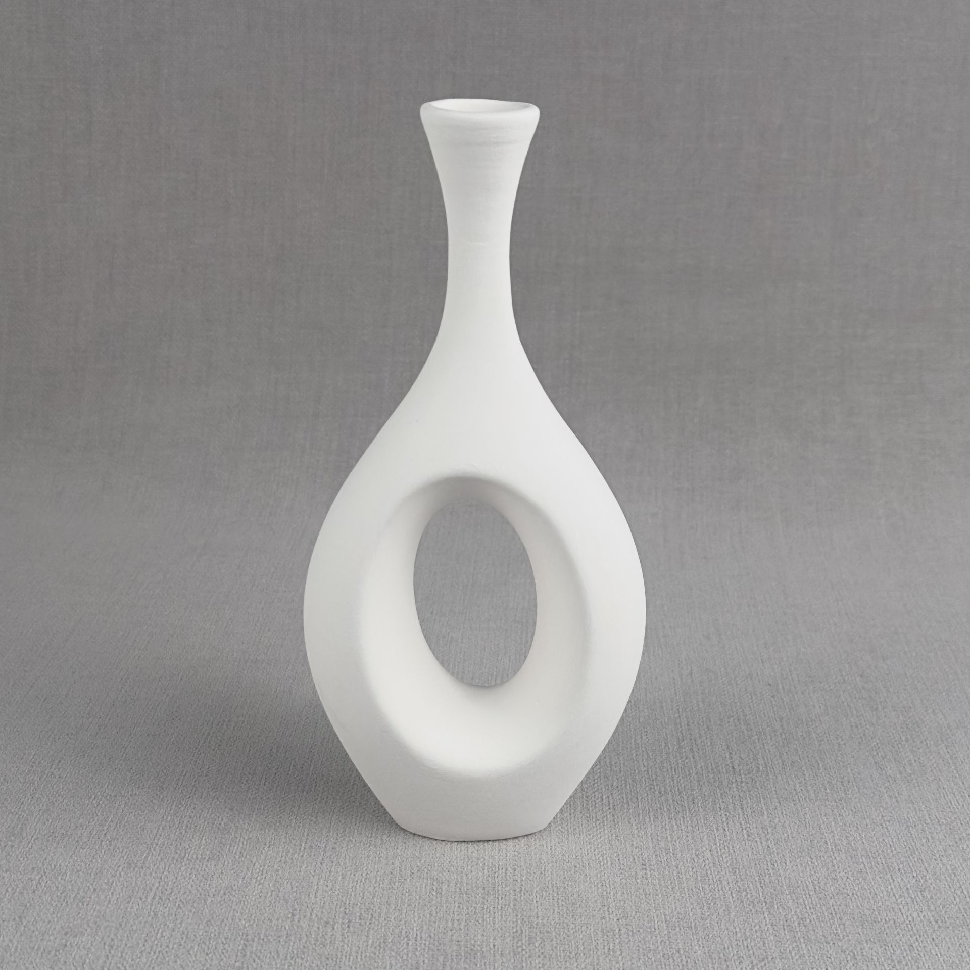 Bohem Hitit Seramik Vazo 25cm