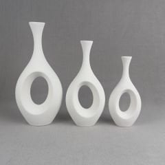 Bohem Hitit Seramik Vazo 25cm