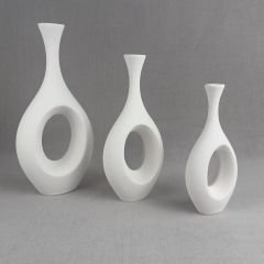 Bohem Hitit Seramik Vazo 35cm