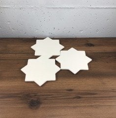 19x19cm Yıldız Karo