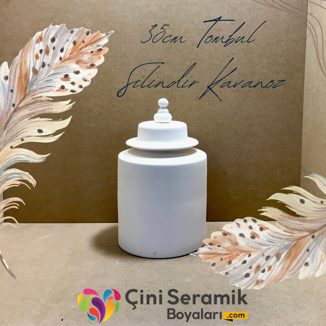 35cm Silindir Kavanoz