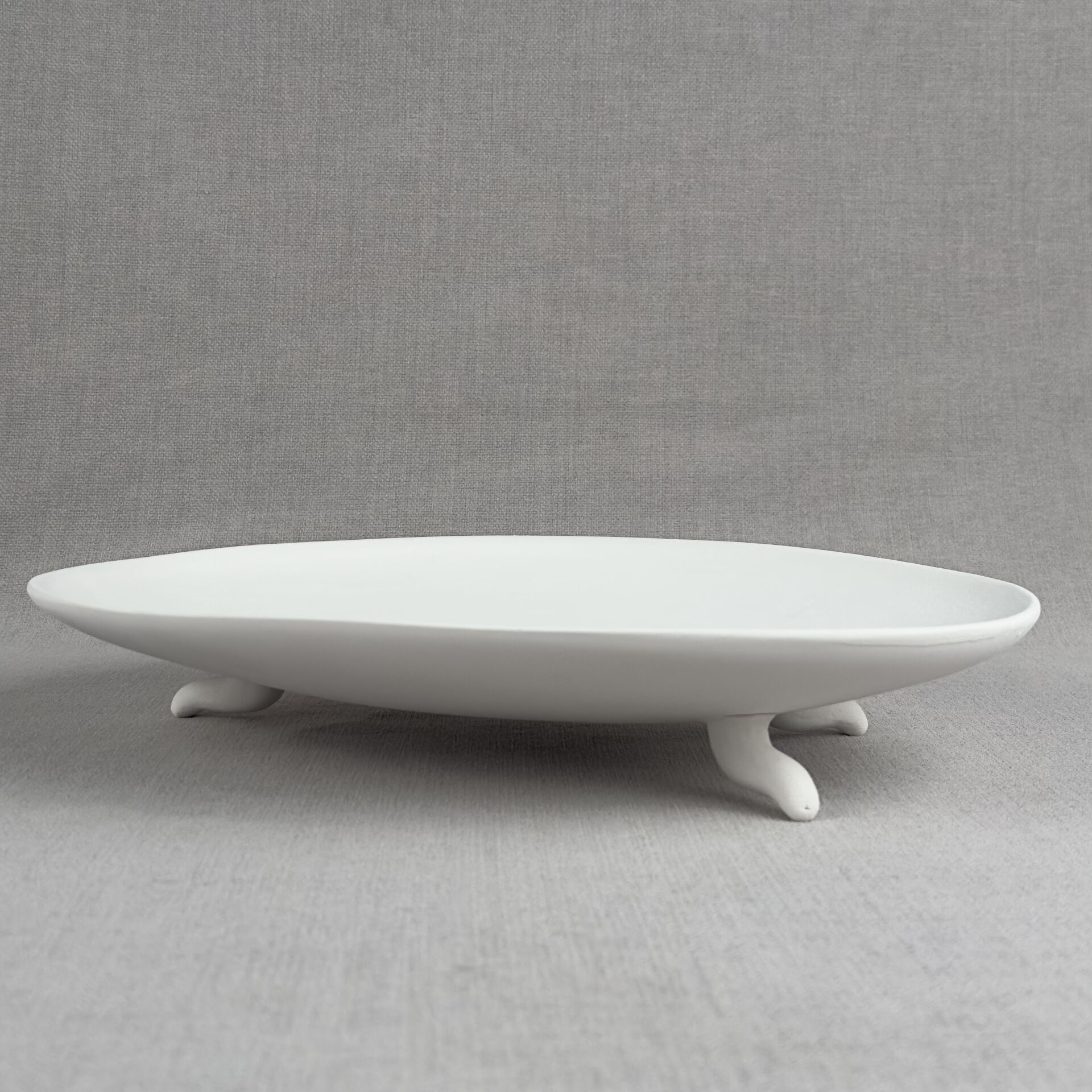 32cm 3 Ayaklı Oval Sunumluk