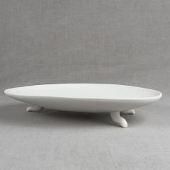 32cm 3 Ayaklı Oval Sunumluk