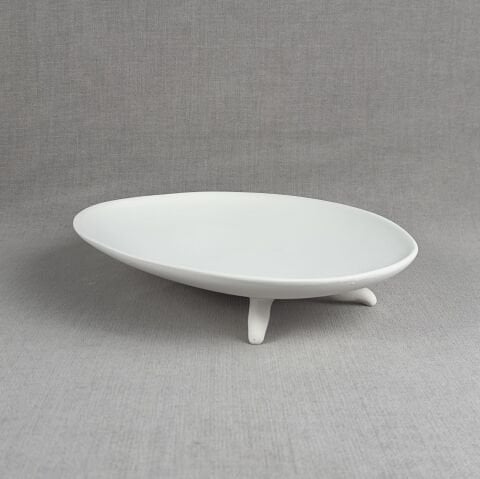 32cm 3 Ayaklı Oval Sunumluk