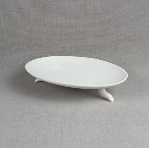 32cm 3 Ayaklı Oval Sunumluk