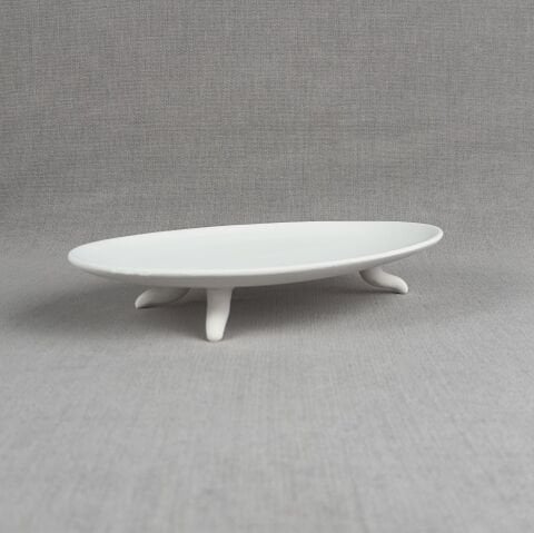 32cm 3 Ayaklı Oval Sunumluk