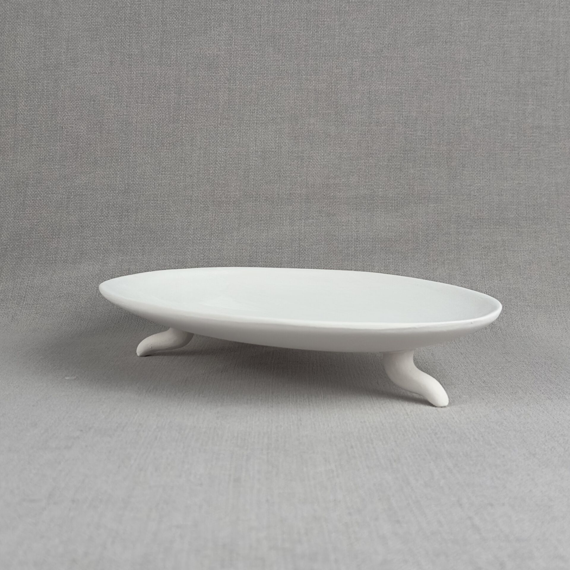 24cm 3 Ayaklı Oval Sunumluk