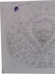 NO.305 TABAK DESEN 18cm Tabak