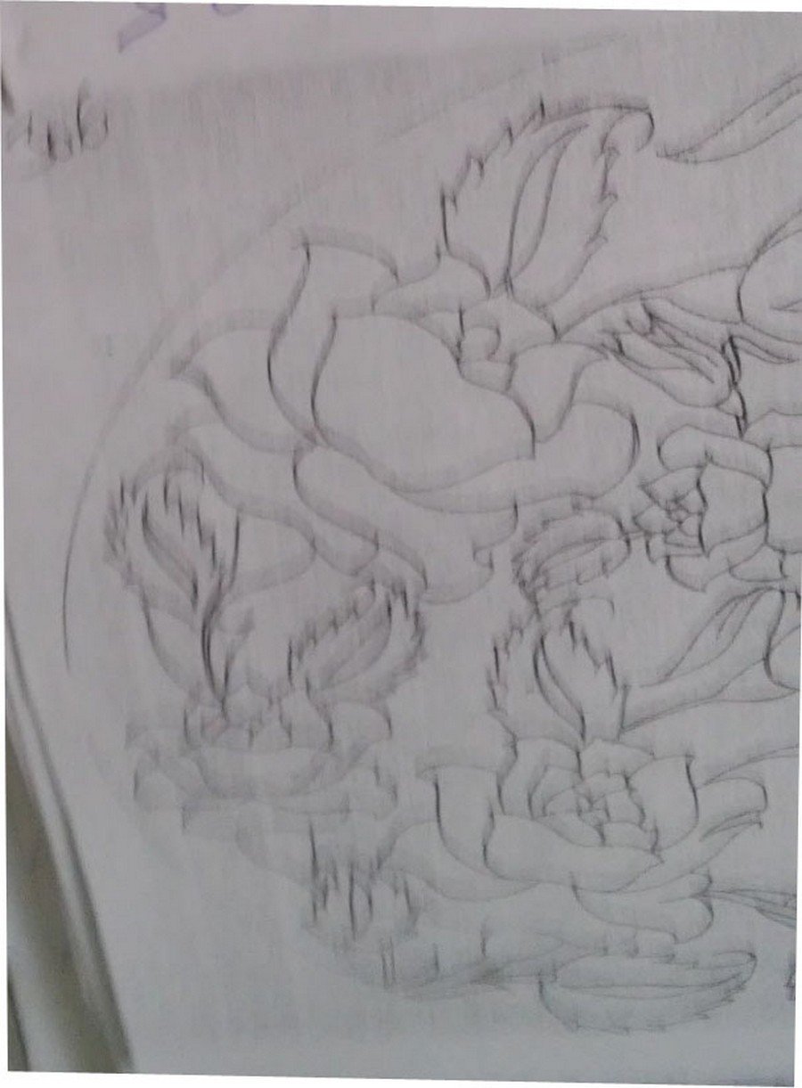 NO.306 TABAK DESEN 18cm Tabak