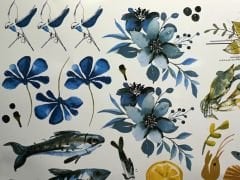 Sır Üstü Dekal Doğa-1 (50x70)