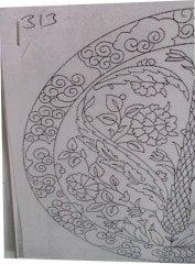 NO.313 TABAK DESEN 18cm Tabak